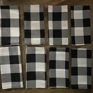 Fabric dinner napkins